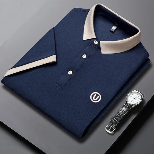 Matteo™ | Men's Premium Contrast Cotton Polo