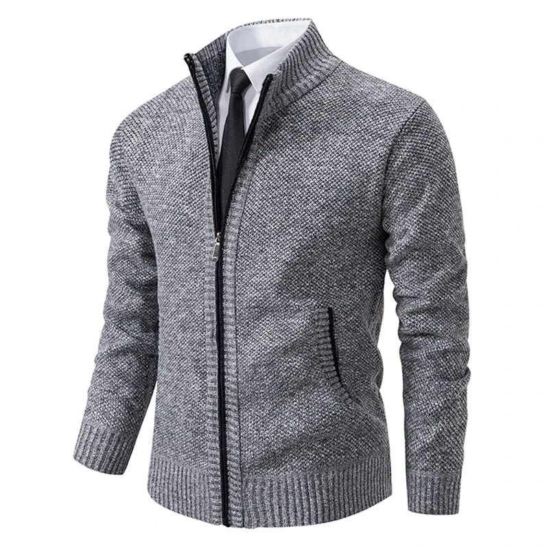 Louis™ | Cardigan Zippé Homme Chaud & Élégant