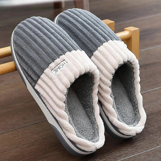 Kester | Comfortable Striped Slippers for Men