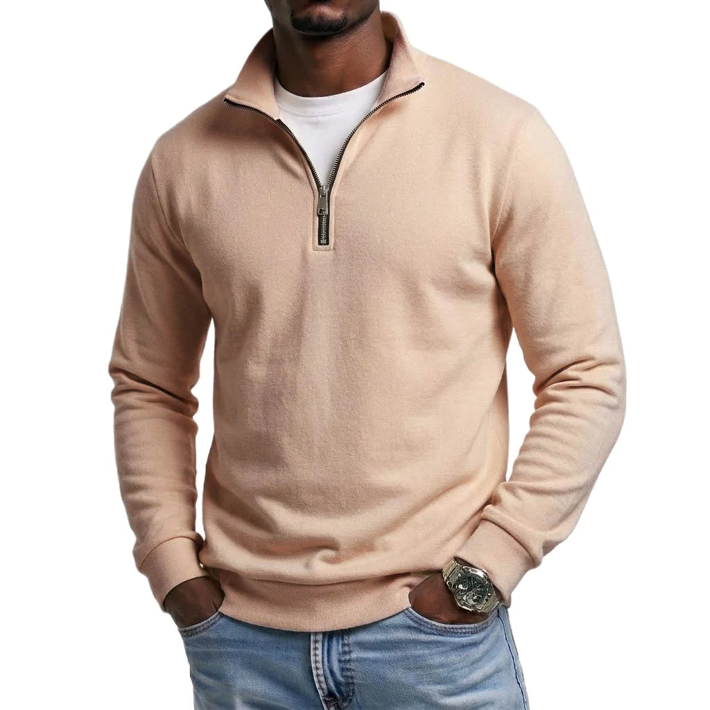 Mathieu™ | Men's Zip-Collar Sweatshirt