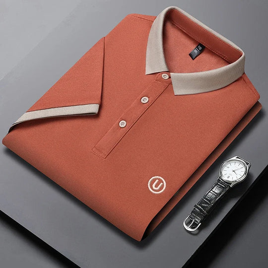 Matteo™ | Men's Premium Contrast Cotton Polo