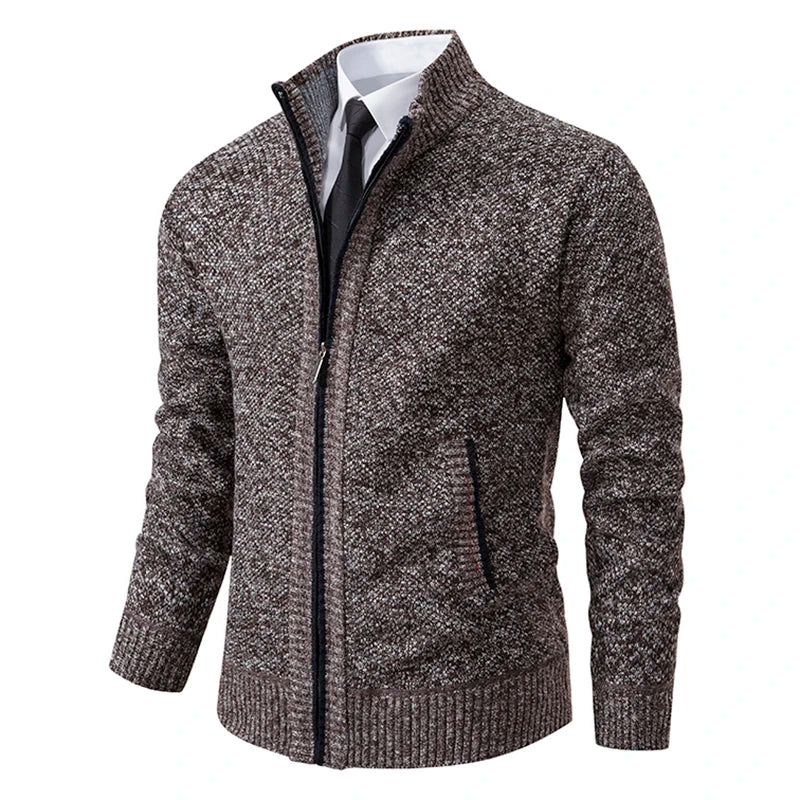 Louis™ | Cardigan Zippé Homme Chaud & Élégant