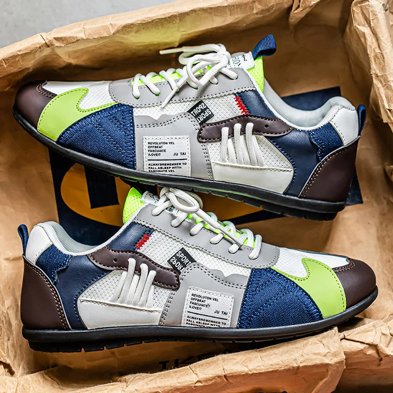 Castell | Multicolor Retro Sneakers DELVANE PARIS