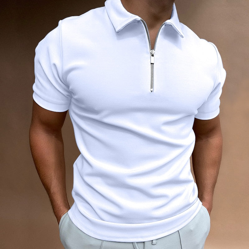 Christophe | Men's Zip Polo