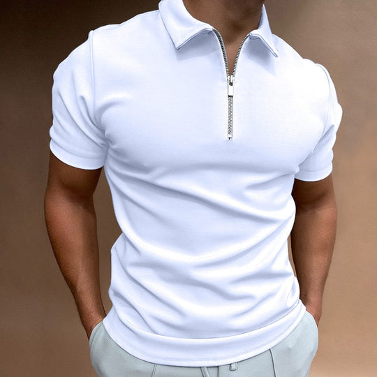 Christophe | Men's Zip Polo