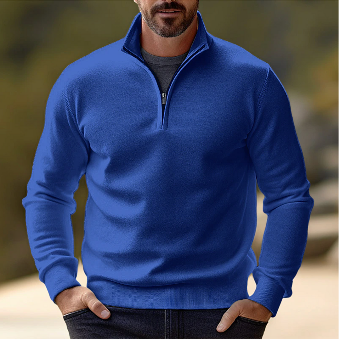 Shawn | Elegant Men's Half-Zip Pullover