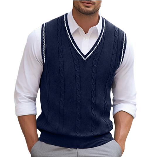 Kyson | Men's Sleeveless V-Neck Sweater