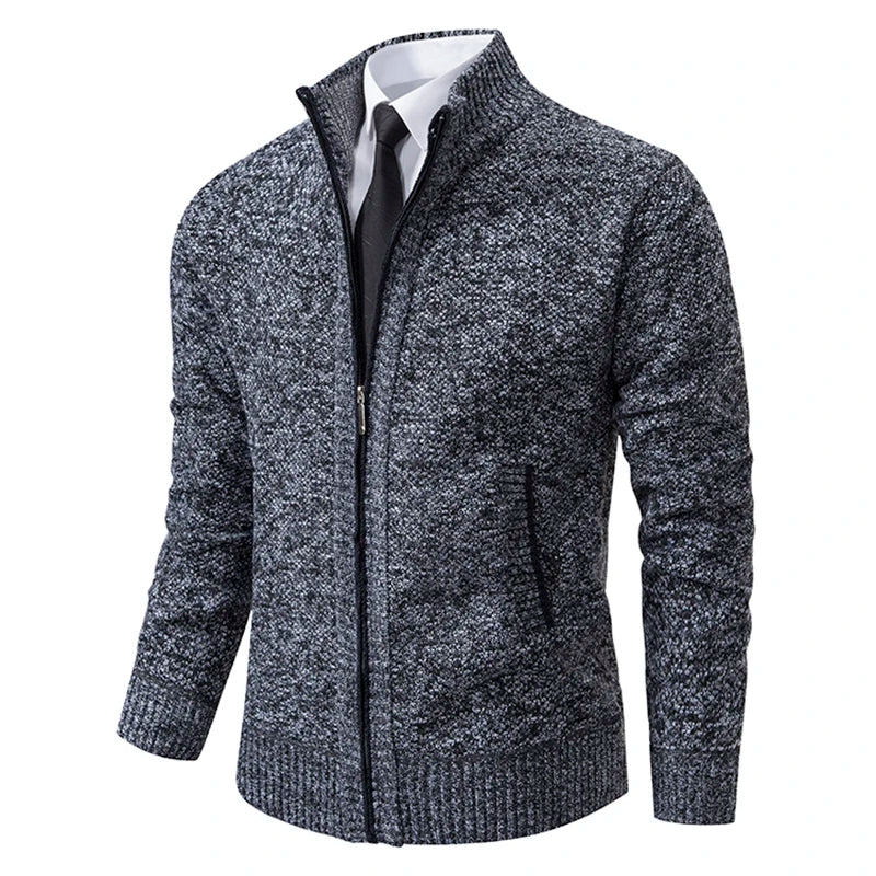 Louis™ | Cardigan Zippé Homme Chaud & Élégant
