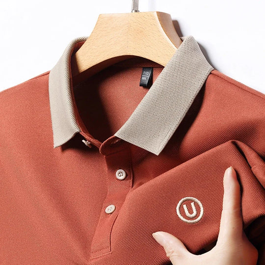 Matteo™ | Men's Premium Contrast Cotton Polo