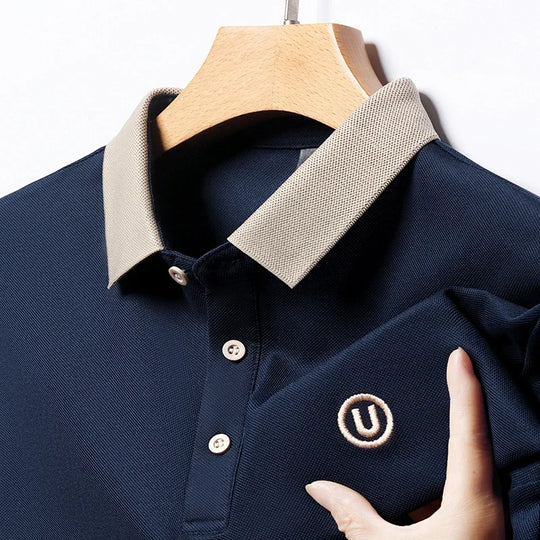 Matteo™ | Men's Premium Contrast Cotton Polo