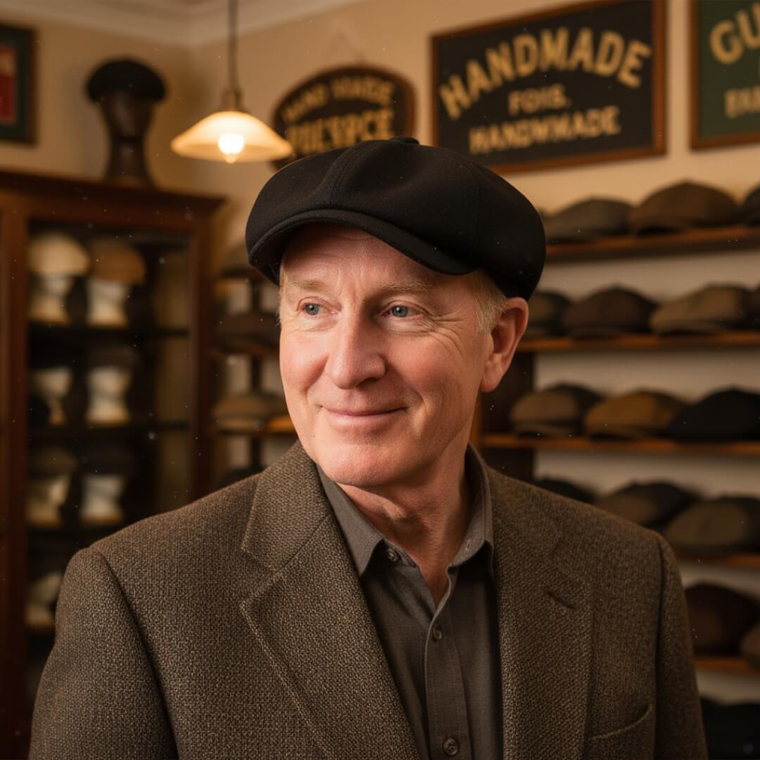 Textured Newsboy Cap | PHOENIX