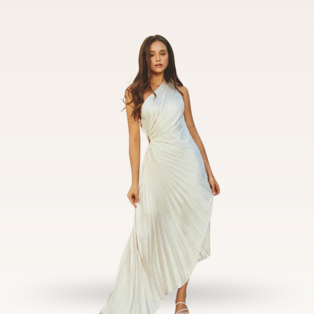 Lucie | Golden Light Dress