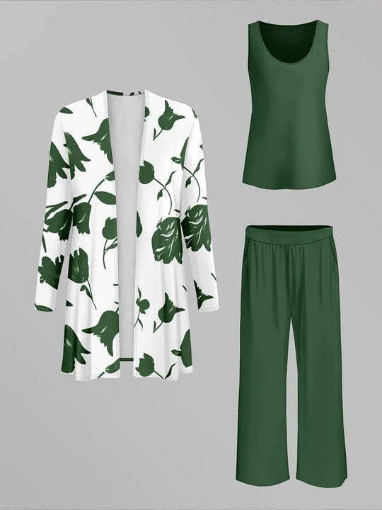 Brigitte | 3-Piece Set Leaf Green
