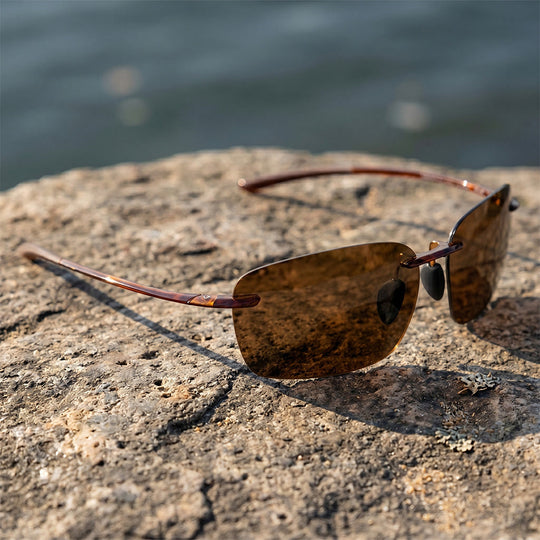 Fink™ | Rimless Polarized Sunglasses