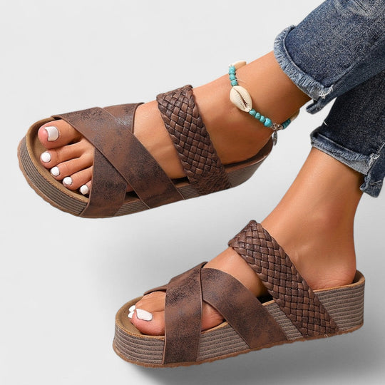 Rosetta | Leather Comfort Sandals