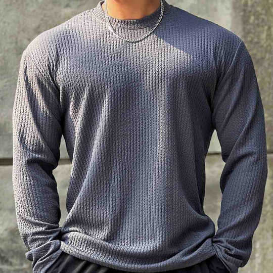 Dave | Casual Sweater in Soft Knit for Men