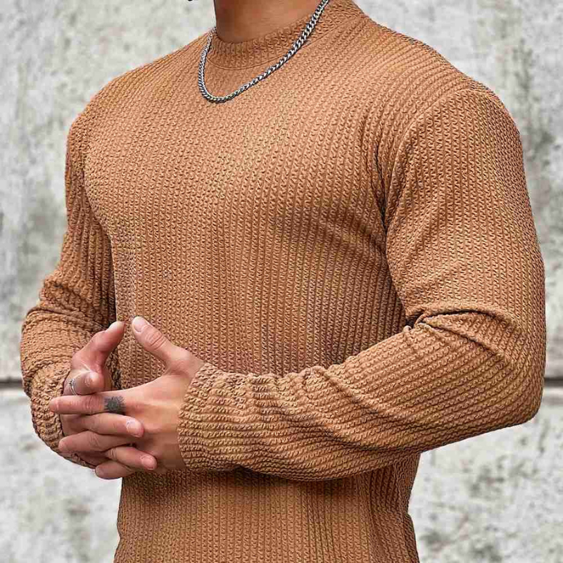 Dave | Casual Sweater in Soft Knit for Men