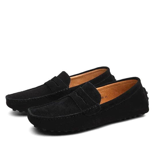 Lachlan | Classic and Elegant Suede Loafers for Men