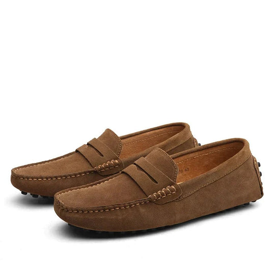 Lachlan | Classic and Elegant Suede Loafers for Men