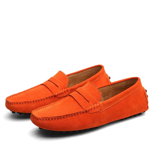 Lachlan | Classic and Elegant Suede Loafers for Men
