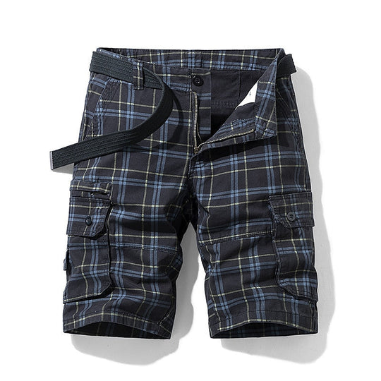 Jayceon | Durable and Stylish Plaid Outdoor Shorts for Men
