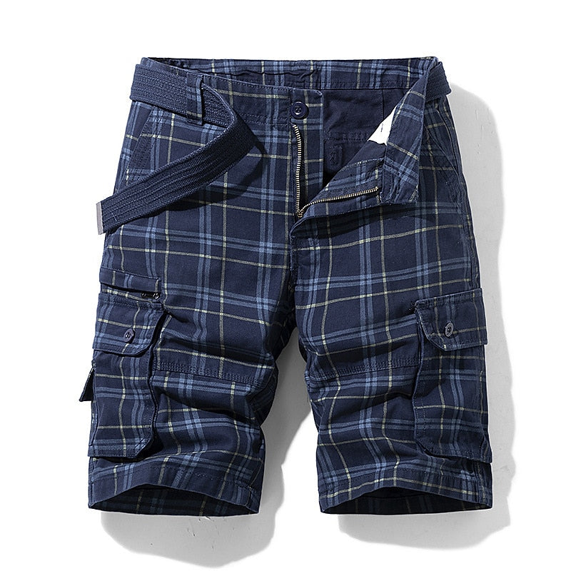 Jayceon | Durable and Stylish Plaid Outdoor Shorts for Men