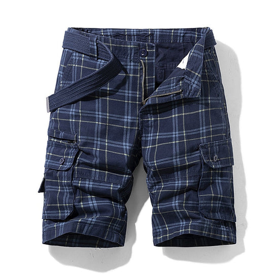 Jayceon | Durable and Stylish Plaid Outdoor Shorts for Men