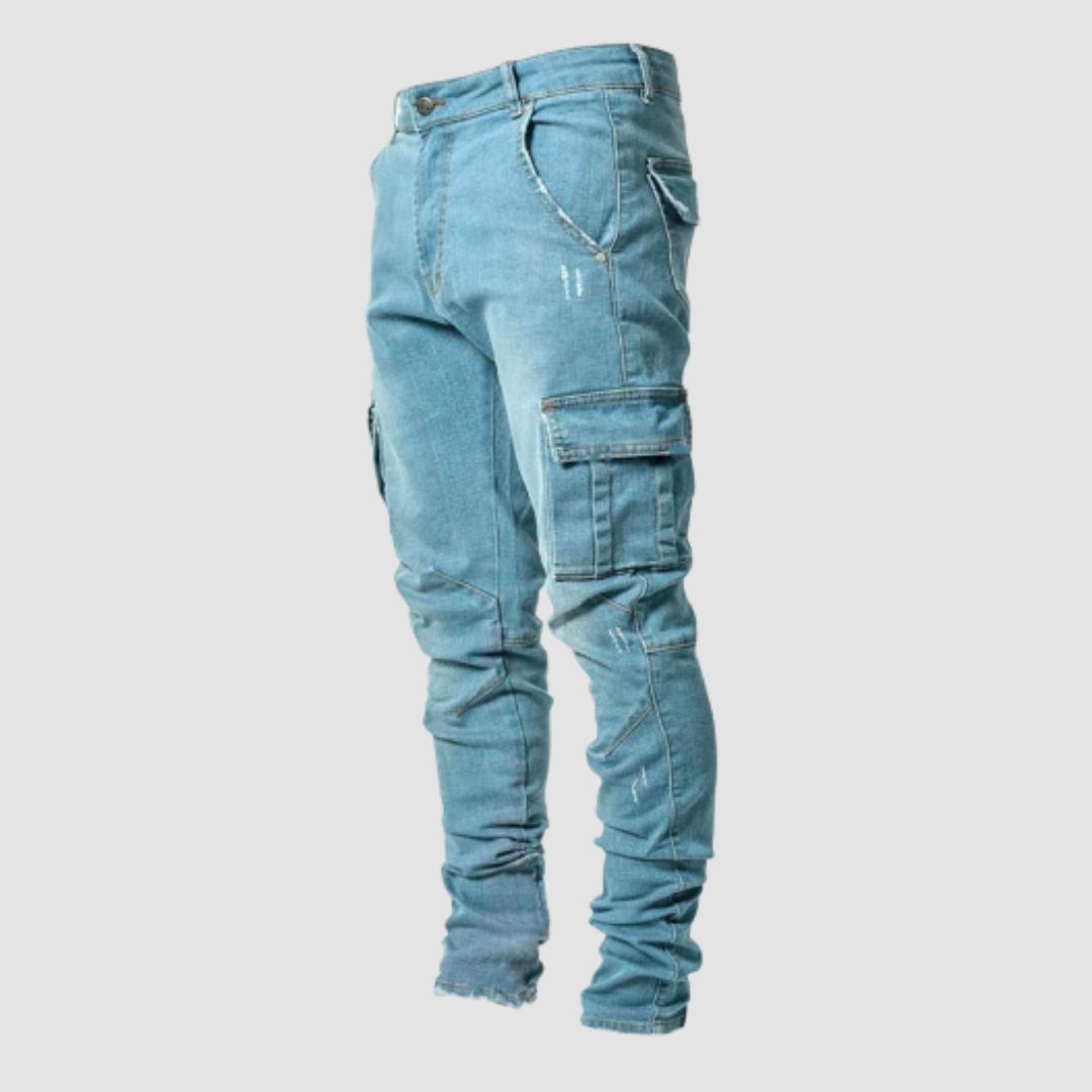 Malik | Classic Comfortable and Stretchable Jeans for Men