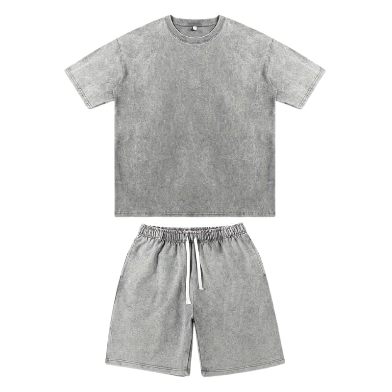Ricardo | Casual Soft and Comfortable Shorts and Shirt Set for Men
