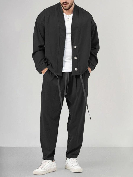 Karim | Comfortable 2-Piece Lounge Set for Men