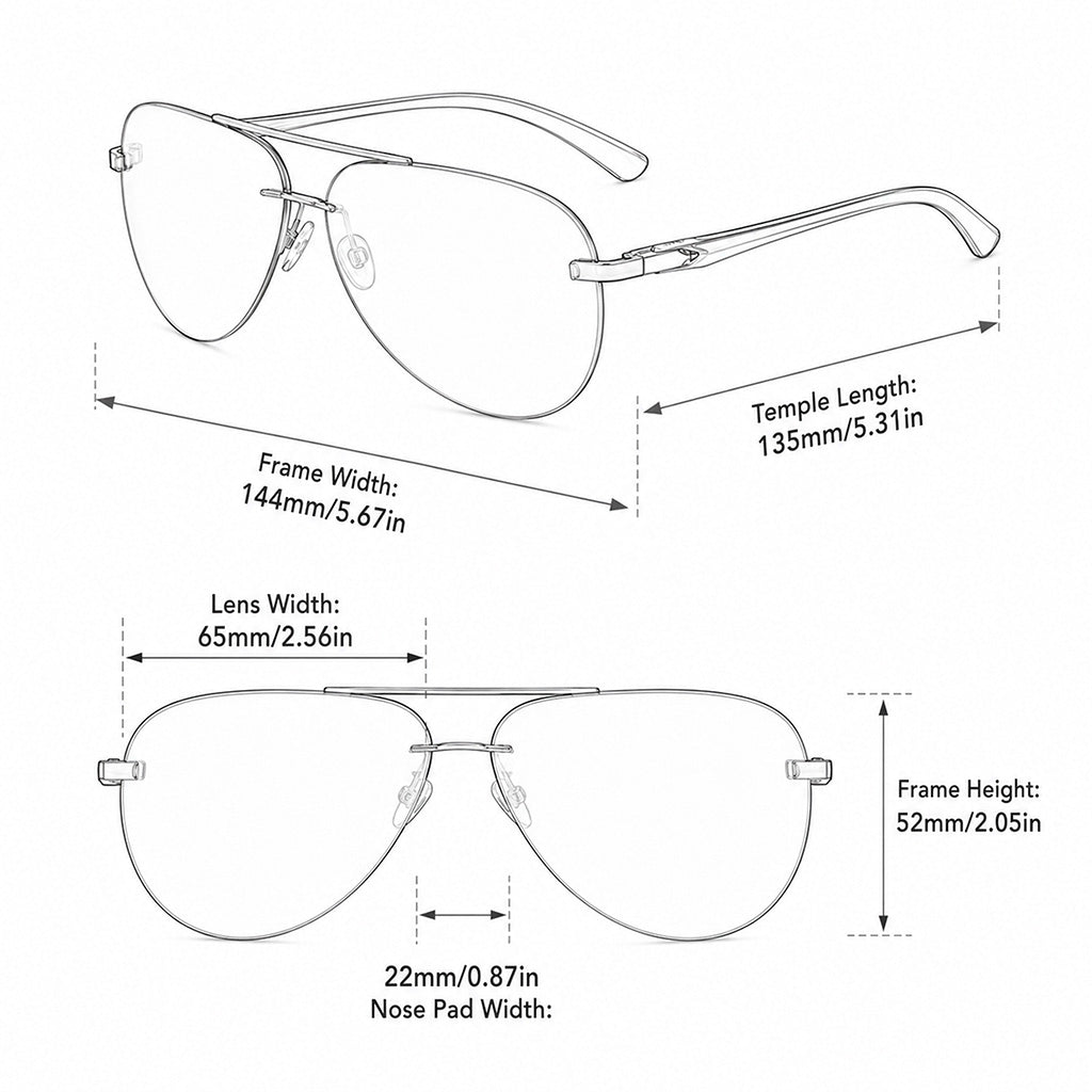 Alden™ | Polarized Aviator Sunglasses