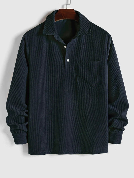 Reese | Elegant Corduroy Sweater for Men