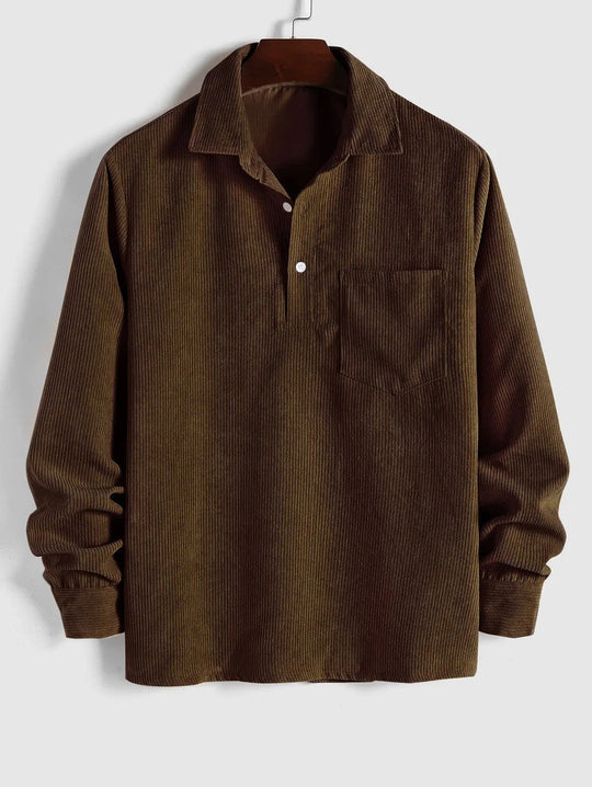 Reese | Elegant Corduroy Sweater for Men
