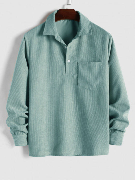 Reese | Elegant Corduroy Sweater for Men