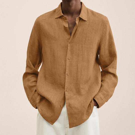 Giovanni | Elegant Linen Shirt for Men