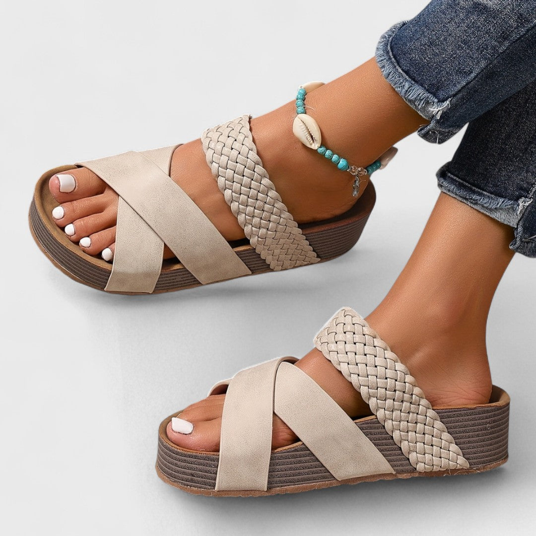 Rosetta | Leather Comfort Sandals