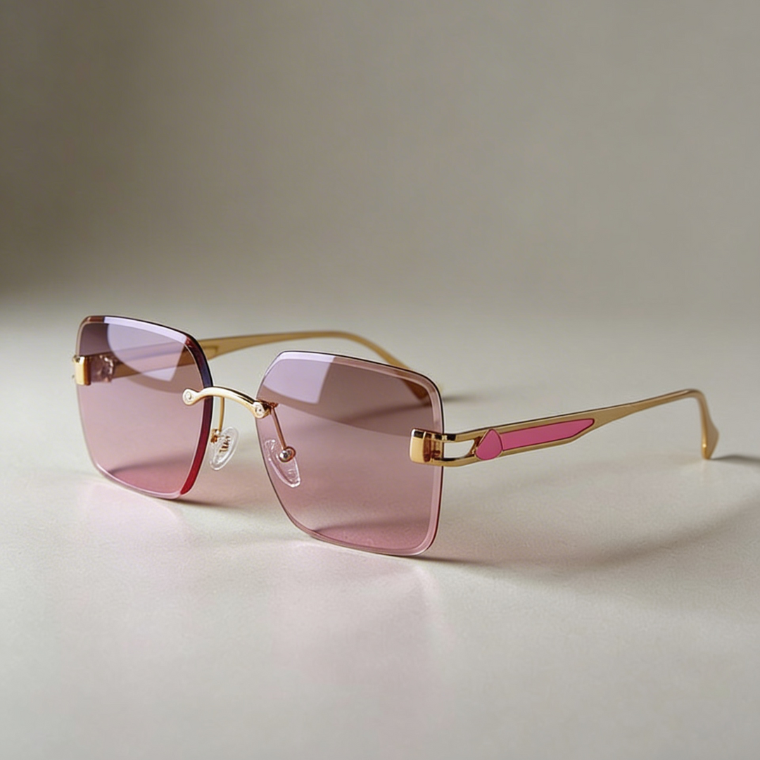 Vittorio™ | Rimless Statement Sunglasses