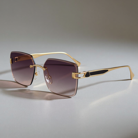 Vittorio™ | Rimless Statement Sunglasses