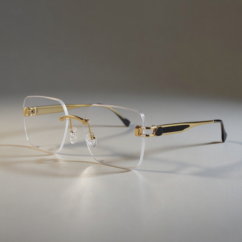 Vittorio™ | Rimless Statement Sunglasses