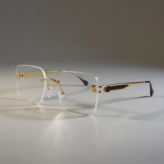 Vittorio™ | Rimless Statement Sunglasses