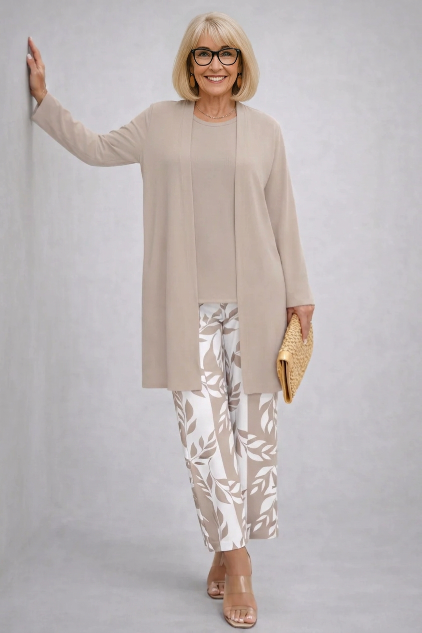 Renée | 3-Piece Beige Set