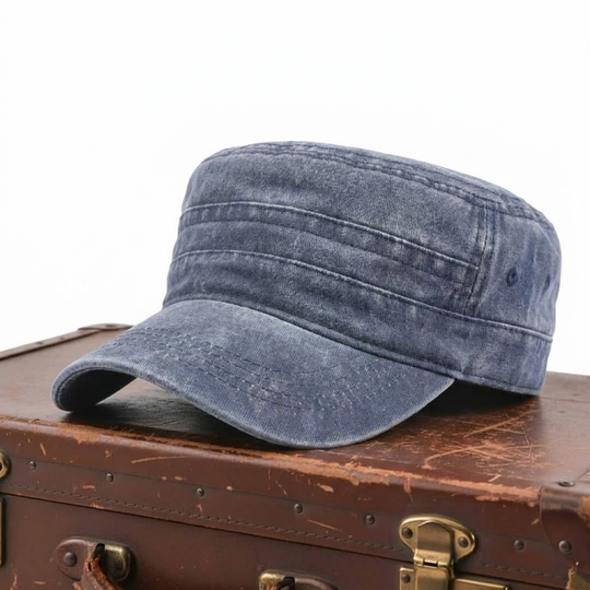 Washed Cotton Cadet Cap | DENVER