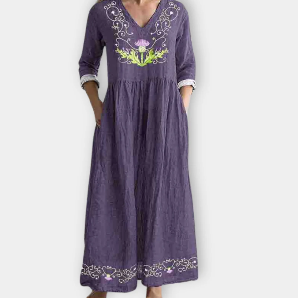 Nerina | Boho Breeze Maxi Dress