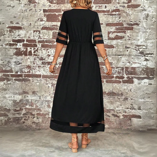Cerelia | Flattering Midi Dress That Smooths the Belly