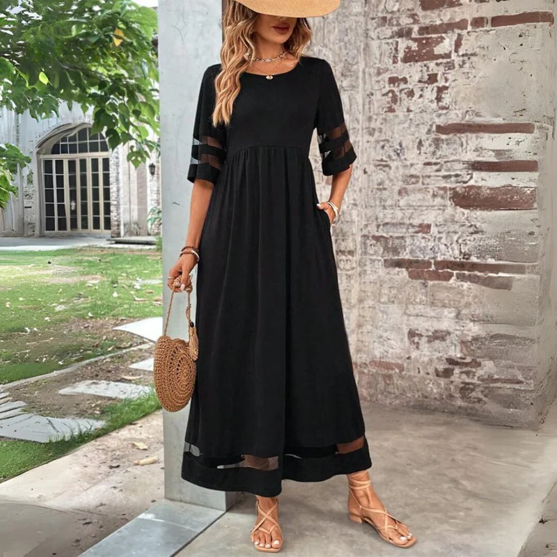 Cerelia | Flattering Midi Dress That Smooths the Belly