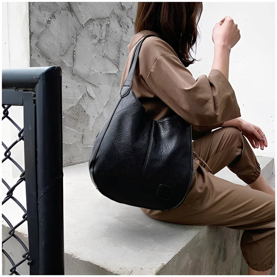 Charlotte - Vintage Leather Bag Set