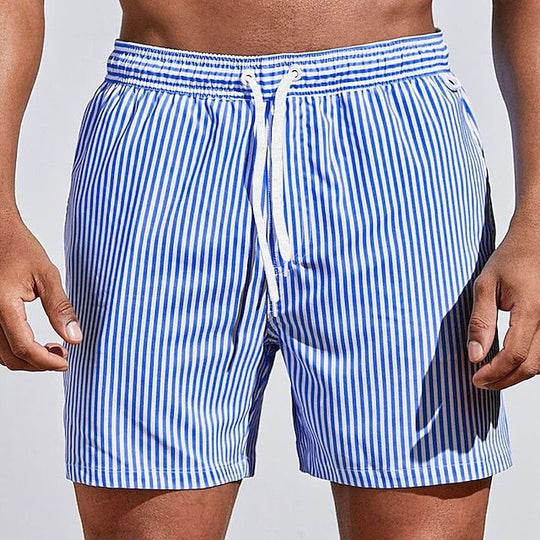 Azlan | Classic and Elegant Striped Swim Shorts for Men