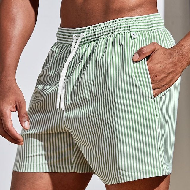 Azlan | Classic and Elegant Striped Swim Shorts for Men