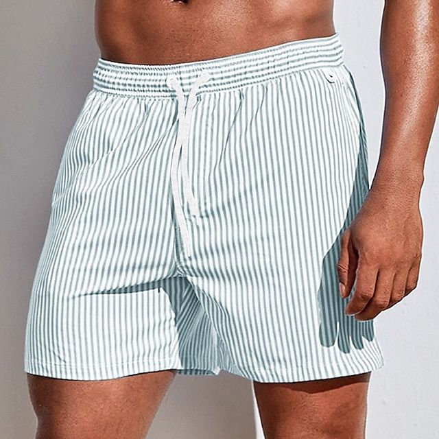 Azlan | Classic and Elegant Striped Swim Shorts for Men