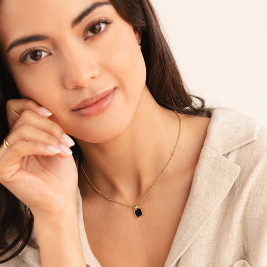 Elegant Double Strand Necklace